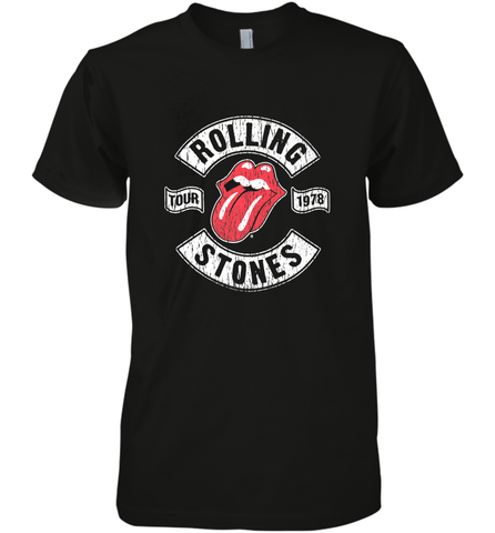 Mens The Rolling Stones Tour 1978 Men's Premium T-Shirt Men's Premium T-Shirt / Black / XS Men's Premium T-Shirt - jonhlittlestore88