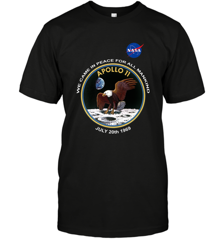 NASA Apollo 11 Moon Landing Men's T-Shirt Men's T-Shirt / Black / S Men's T-Shirt - jonhlittlestore88