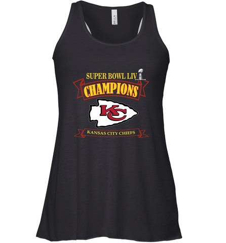 NFL Kansas City Chiefs Pro Line by Fanatics Super Bowl LIV Champions Women's Racerback Tank Women's Racerback Tank / Black / XS Women's Racerback Tank - jonhlittlestore88