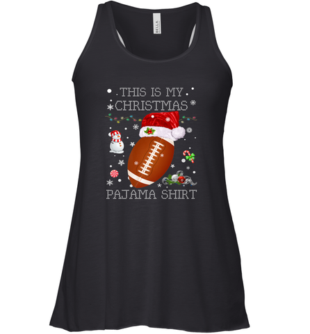 NFL This Is My Christmas Pajama Shirt Football christmas ugly Women's Racerback Tank Women's Racerback Tank / Black / XS Women's Racerback Tank - jonhlittlestore88