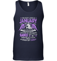 January Birthday Girl Shirt Not Just Girl Wonderful Gift Men's Tank Top Men's Tank Top - jonhlittlestore88