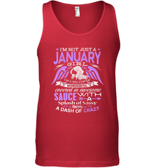 January Birthday Girl Shirt Not Just Girl Wonderful Gift Men's Tank Top Men's Tank Top - jonhlittlestore88