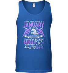 January Birthday Girl Shirt Not Just Girl Wonderful Gift Men's Tank Top Men's Tank Top - jonhlittlestore88