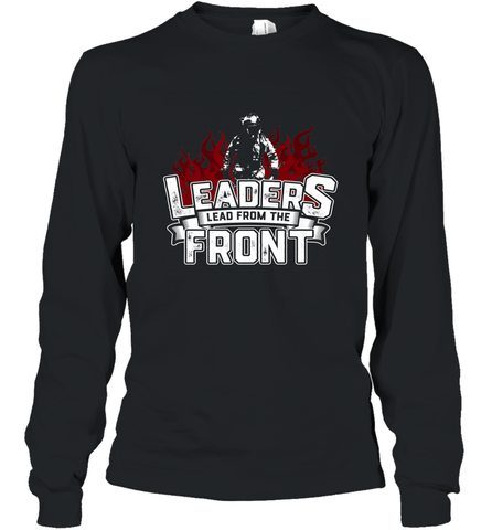 Leaders Front Long Sleeve T-Shirt Long Sleeve T-Shirt / Black / S Long Sleeve T-Shirt - jonhlittlestore88