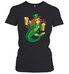 St Patricks Day Shirt Women Leprechaun Mermaid Girls Redhead Women's T-Shirt Women's T-Shirt - jonhlittlestore88