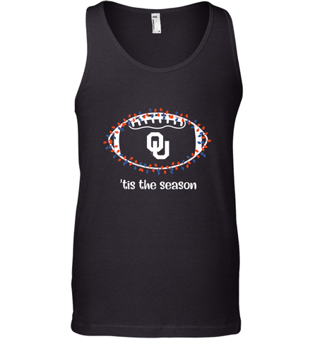 NFL Oklahoma Sooners Football And Christmas Lights Men's Tank Top Men's Tank Top / Black / XS Men's Tank Top - jonhlittlestore88
