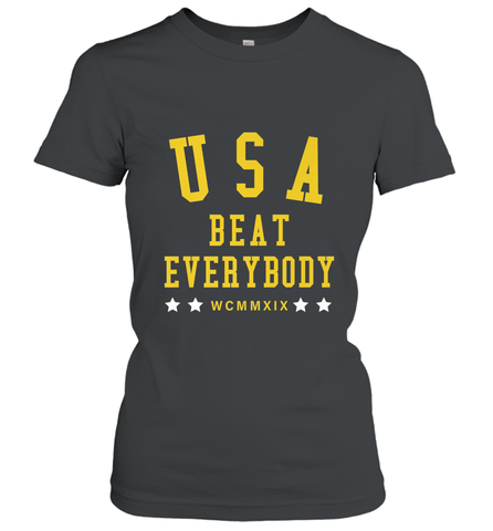 USA Beat Everybody Shirt _ USA Beat Everybody Women's T-Shirt Women's T-Shirt / Black / S Women's T-Shirt - jonhlittlestore88