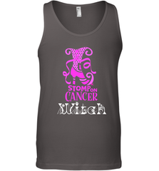 Stomp On Cancer Witch High Heel Breast Cancer Halloween Men's Tank Top Men's Tank Top - jonhlittlestore88