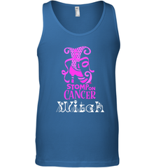Stomp On Cancer Witch High Heel Breast Cancer Halloween Men's Tank Top Men's Tank Top - jonhlittlestore88