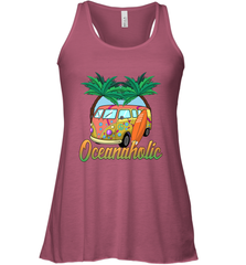 Retro Surfer Love Surfing Beach Party Tropical Vacay Women's Racerback Tank Women's Racerback Tank - jonhlittlestore88