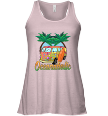 Retro Surfer Love Surfing Beach Party Tropical Vacay Women's Racerback Tank Women's Racerback Tank - jonhlittlestore88