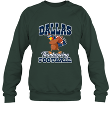 Dallas Thanksgiving Day Funny Turkey Playing Texas Football Premium T Shirt Crewneck Sweatshirt Crewneck Sweatshirt - jonhlittlestore88