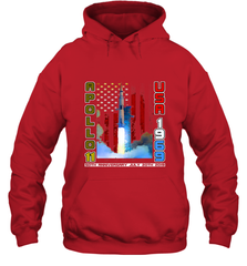 Apollo 11 50th Anniversary Moon Landing 1969 2019 Science Hooded Sweatshirt Hooded Sweatshirt - jonhlittlestore88