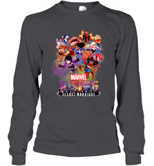 Marvel Rising Secret Warriors Hero Action Pose Collage Long Sleeve T-Shirt Long Sleeve T-Shirt - jonhlittlestore88