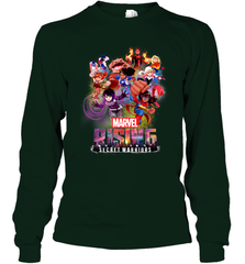 Marvel Rising Secret Warriors Hero Action Pose Collage Long Sleeve T-Shirt Long Sleeve T-Shirt - jonhlittlestore88