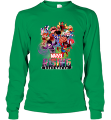 Marvel Rising Secret Warriors Hero Action Pose Collage Long Sleeve T-Shirt Long Sleeve T-Shirt - jonhlittlestore88