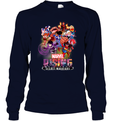 Marvel Rising Secret Warriors Hero Action Pose Collage Long Sleeve T-Shirt Long Sleeve T-Shirt - jonhlittlestore88