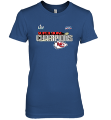 Youth Kansas City Chiefs NFL Pro Line by Fanatics Super Bowl LIV Champions Trophy Women's Premium T-Shirt Women's Premium T-Shirt - jonhlittlestore88