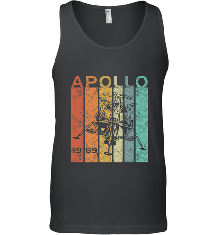 Retro Apollo 11 50th Anniversary Moon Landing 1969 2019 Men's Tank Top Men's Tank Top / Black / XS Men's Tank Top - jonhlittlestore88