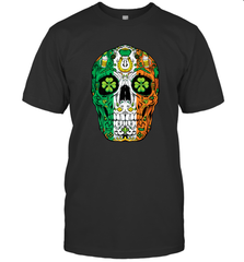 Sugar Skull Leprechaun T Shirt St Patricks Day Women Men Tee Men's T-Shirt Men's T-Shirt - jonhlittlestore88
