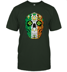 Sugar Skull Leprechaun T Shirt St Patricks Day Women Men Tee Men's T-Shirt Men's T-Shirt - jonhlittlestore88