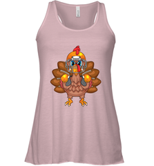 Cool Turkey Football Feathers Funny Thanksgiving Sports Gift Women's Racerback Tank Women's Racerback Tank - jonhlittlestore88
