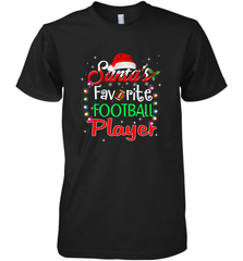 NFL Santa's Favorite Football Player Xmas Light Hat Christmas Men's Premium T-Shirt Men's Premium T-Shirt - jonhlittlestore88