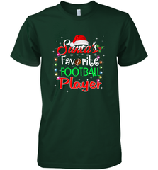 NFL Santa's Favorite Football Player Xmas Light Hat Christmas Men's Premium T-Shirt Men's Premium T-Shirt - jonhlittlestore88