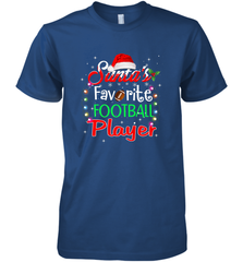 NFL Santa's Favorite Football Player Xmas Light Hat Christmas Men's Premium T-Shirt Men's Premium T-Shirt - jonhlittlestore88