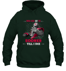 Oklahoma Sooners Win Lose Or Tie Hooded Sweatshirt Hooded Sweatshirt - jonhlittlestore88