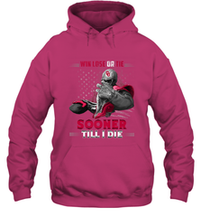 Oklahoma Sooners Win Lose Or Tie Hooded Sweatshirt Hooded Sweatshirt - jonhlittlestore88