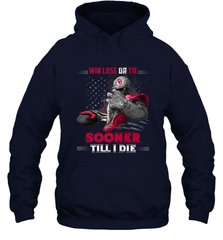 Oklahoma Sooners Win Lose Or Tie Hooded Sweatshirt Hooded Sweatshirt - jonhlittlestore88