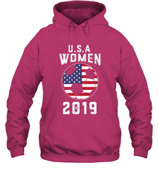 USA United States Women 2019 Soccer US Futbol Hooded Sweatshirt Hooded Sweatshirt - jonhlittlestore88