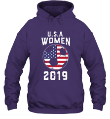 USA United States Women 2019 Soccer US Futbol Hooded Sweatshirt Hooded Sweatshirt - jonhlittlestore88