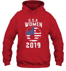 USA United States Women 2019 Soccer US Futbol Hooded Sweatshirt Hooded Sweatshirt - jonhlittlestore88