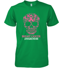Tattoo Skull Halloween Breast Cancer Awareness Men's Premium T-Shirt Men's Premium T-Shirt - jonhlittlestore88