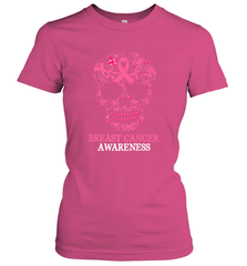 Tattoo Skull Halloween Breast Cancer Awareness Women's T-Shirt Women's T-Shirt - jonhlittlestore88
