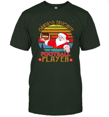 NFL Santa Favorite Football Player Funny Christmas Funny Men's T-Shirt Men's T-Shirt - jonhlittlestore88