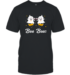 Funny Wine Boo Bees Couples Halloween Matching Couple Gift Men's T-Shirt Men's T-Shirt - jonhlittlestore88
