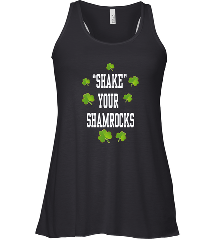 Shake your shamrocks Lucky shamrock Irish St Patrck's day Shirt Women's Racerback Tank Women's Racerback Tank / Black / XS Women's Racerback Tank - jonhlittlestore88