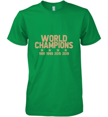 Us women's soccer team win world champions 4 four title 2019 Men's Premium T-Shirt Men's Premium T-Shirt - jonhlittlestore88