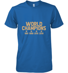Us women's soccer team win world champions 4 four title 2019 Men's Premium T-Shirt Men's Premium T-Shirt - jonhlittlestore88