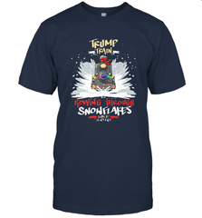 Trump Train 2020 Plow snowflakes Christmas Men's T-Shirt Men's T-Shirt - jonhlittlestore88