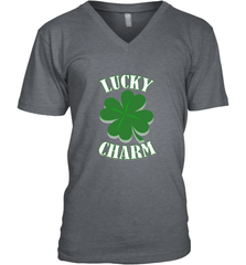 Lucky Charm Novelty St Patricks Day shirt Men's V-Neck Men's V-Neck - jonhlittlestore88