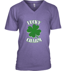 Lucky Charm Novelty St Patricks Day shirt Men's V-Neck Men's V-Neck - jonhlittlestore88