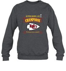 NFL Kansas City Chiefs Pro Line by Fanatics Super Bowl LIV Champions Crewneck Sweatshirt Crewneck Sweatshirt - jonhlittlestore88