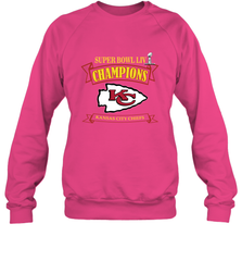 NFL Kansas City Chiefs Pro Line by Fanatics Super Bowl LIV Champions Crewneck Sweatshirt Crewneck Sweatshirt - jonhlittlestore88