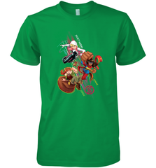 Marvel Rising Secret Warriors Group Shot Action Pose Men's Premium T-Shirt Men's Premium T-Shirt - jonhlittlestore88