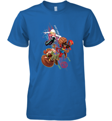 Marvel Rising Secret Warriors Group Shot Action Pose Men's Premium T-Shirt Men's Premium T-Shirt - jonhlittlestore88