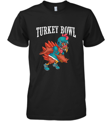 Cool Turkey Bowl _ Funny Thanksgiving Football Player Men's Premium T-Shirt Men's Premium T-Shirt - jonhlittlestore88